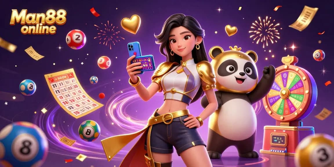 Experience thrilling games at Man88 online with engaging casino visuals and interactive elements.