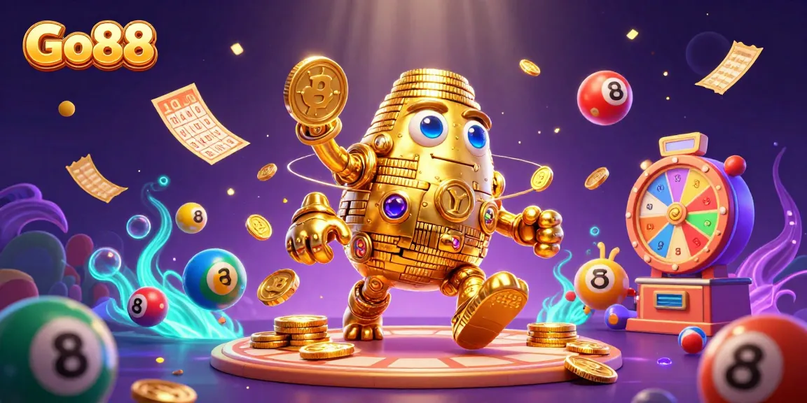 Experience thrilling wins at Go88 with vibrant casino elements bringing excitement to life.