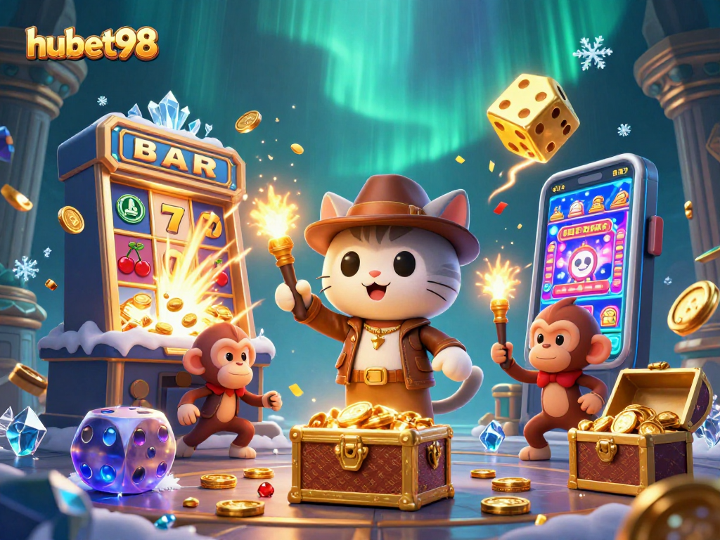 Engage in thrilling adventures with hubet98 at an underwater casino, uncovering treasures.
