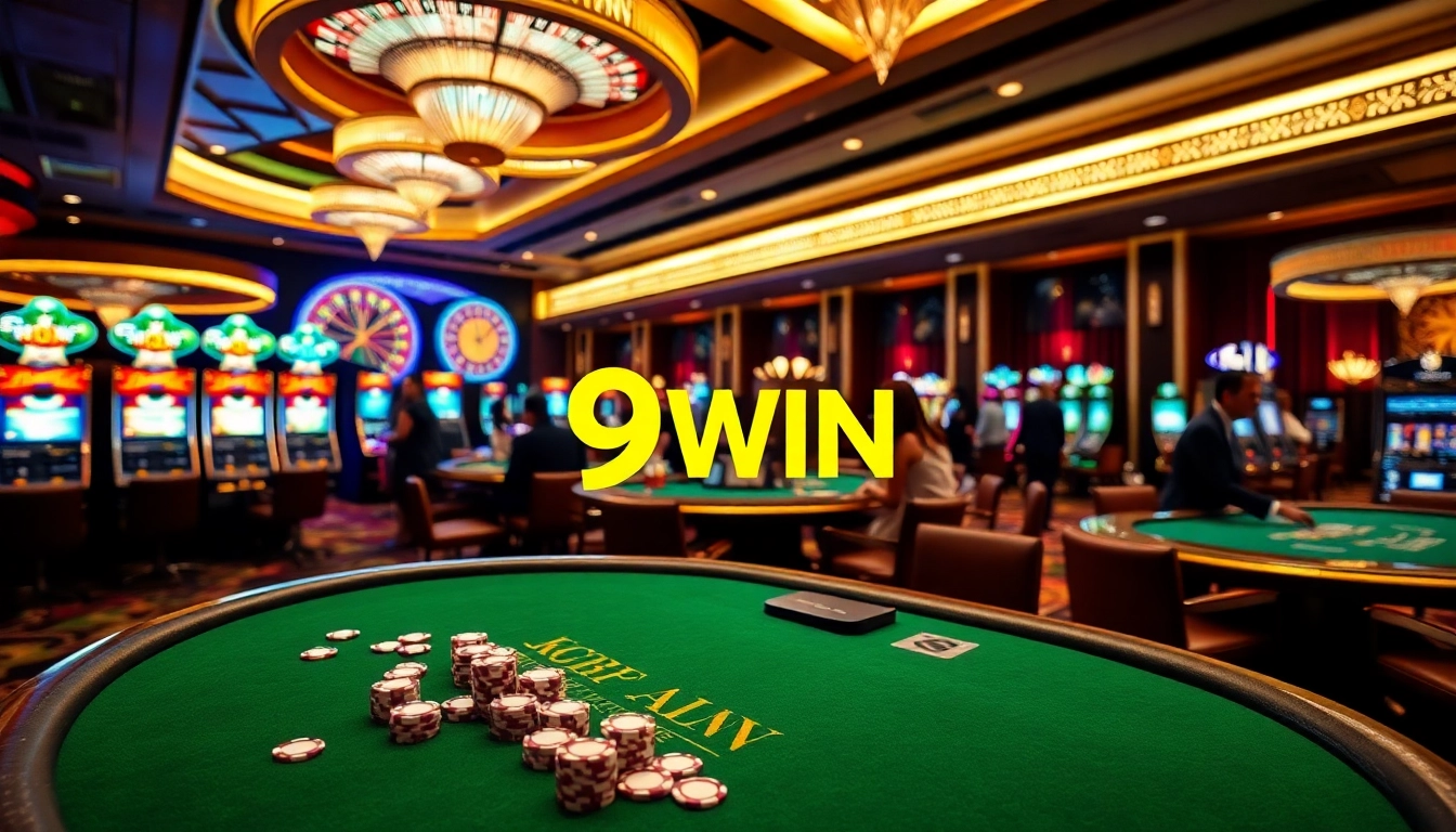Experience the thrill of winning at 9WIN casino with vibrant games and exciting betting options.