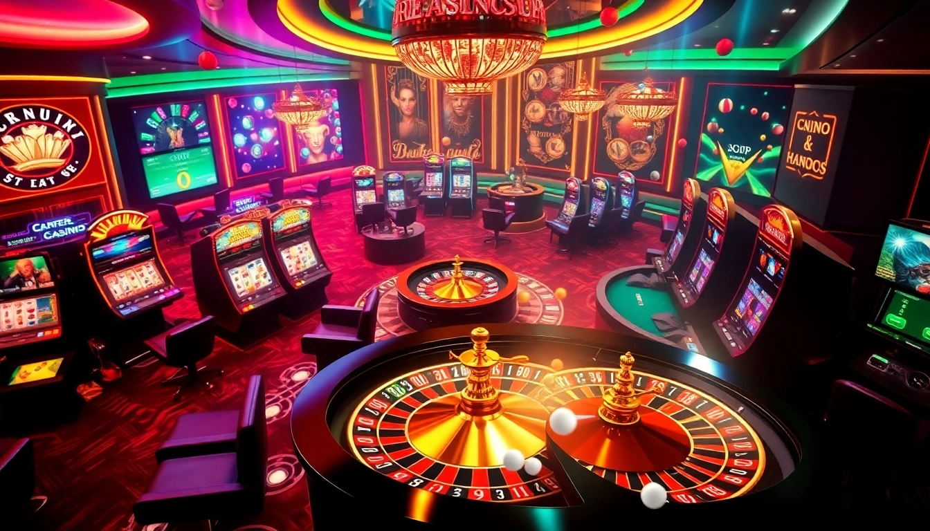 Players engaging in thrilling games at nhà cái sky88's online casino interface.