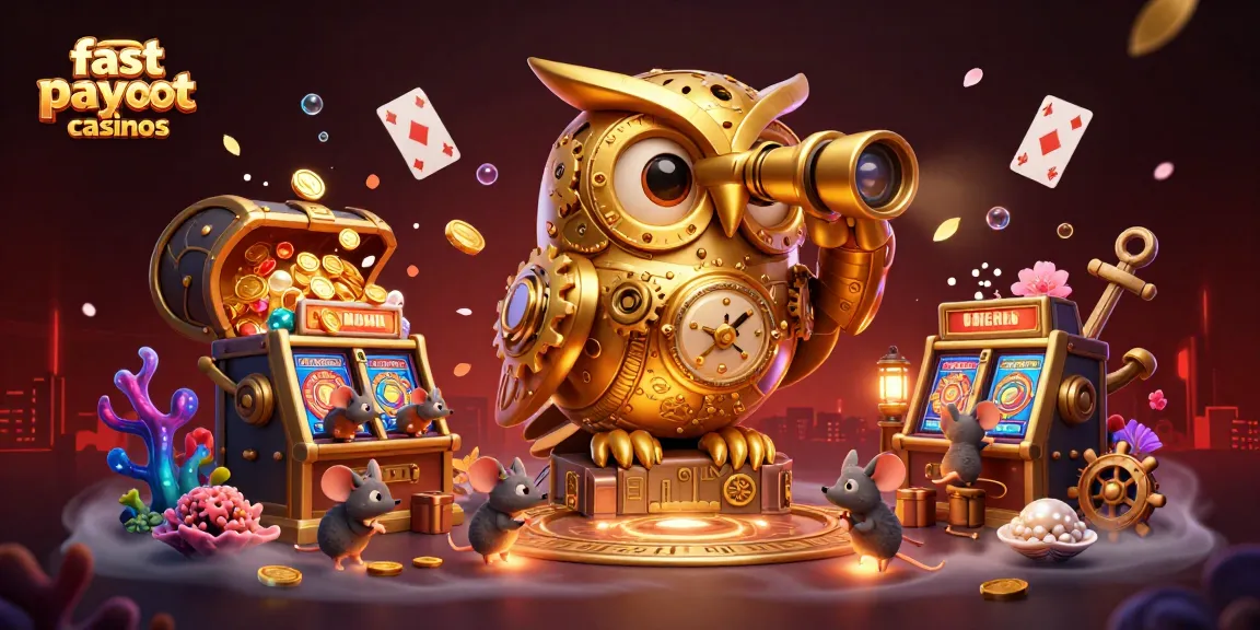 Experience fast payout casinos with lively characters, vibrant elements, and a dynamic casino scene.