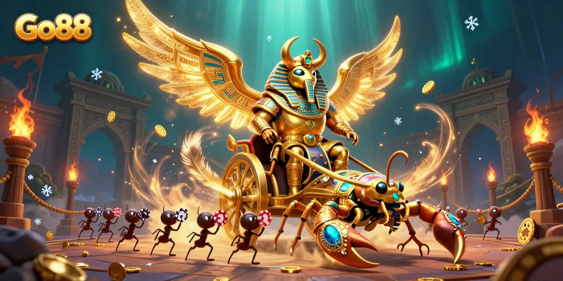 Engage with Go88's thrilling gaming world, featuring vibrant characters and stunning illustrations of online casino excitement.